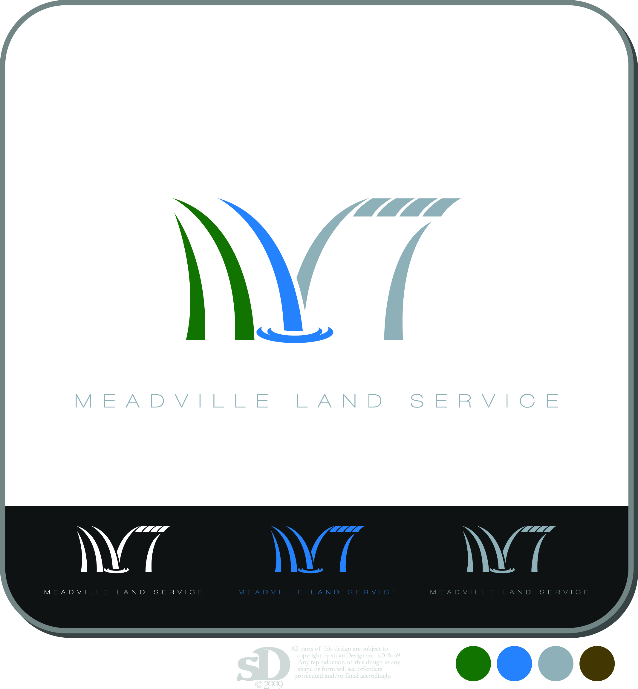 Logo Design by sD for Meadville Land Service, Inc. | Design #21399