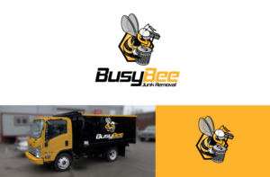 Busy Bee Junk Removal | Logo-Design von ·Julian·