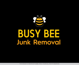 Logo Design by isabel paoli for Busy Bee Junk Removal | Design: #10530175