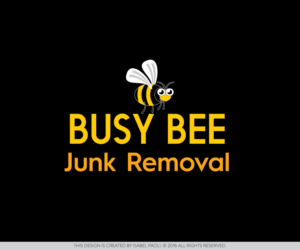 Logo Design by isabel paoli for Busy Bee Junk Removal | Design: #10530176