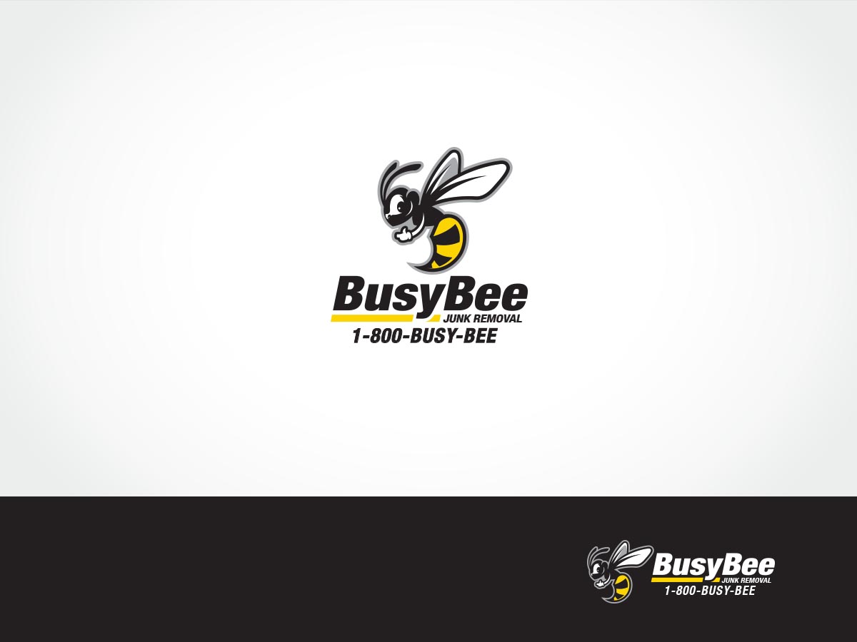 Logo Design by ArtTank for Busy Bee Junk Removal | Design #10564425