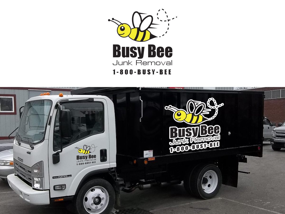Logo Design by ArtMissile for Busy Bee Junk Removal | Design #10596913
