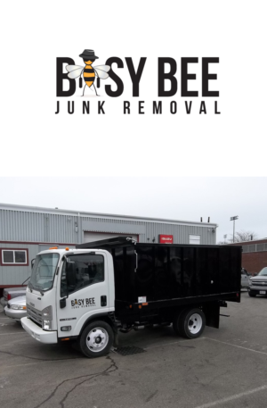 Logo Design by dunjki for Busy Bee Junk Removal | Design: #10554535