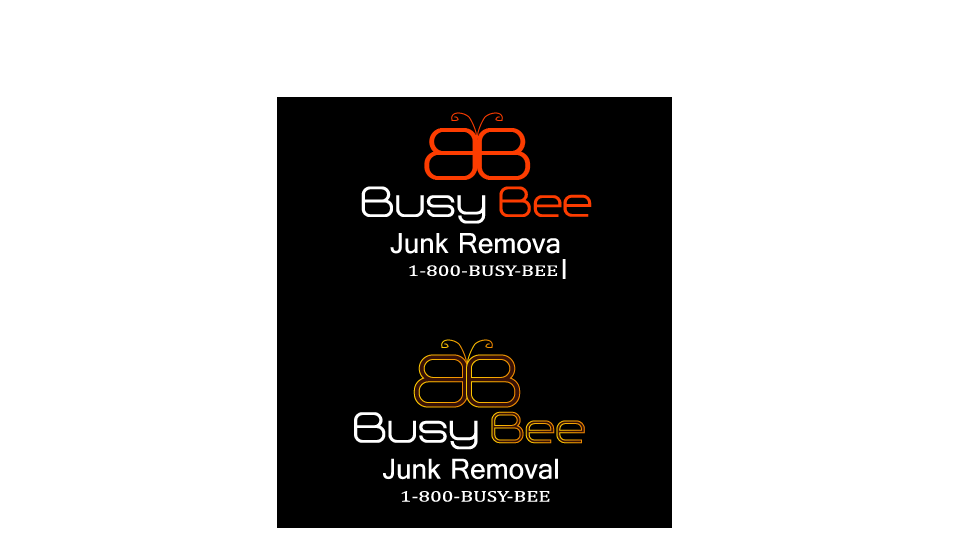 Logo Design by Nilufa Lima for Busy Bee Junk Removal | Design #10551309