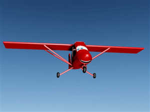 Ultralight Airplane Cartoon | Design Illustration par rmak