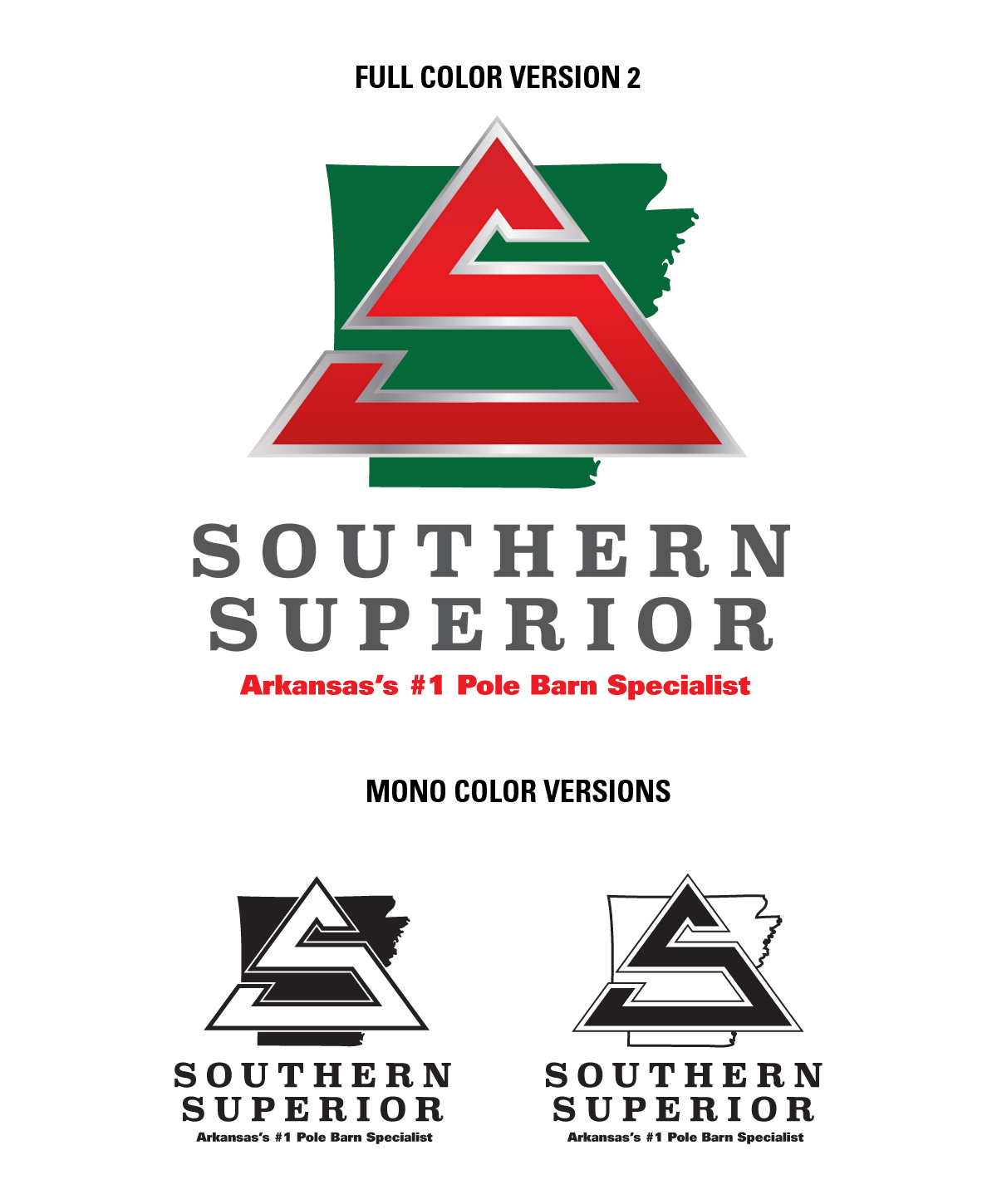 Logo Design by Wanta Creative for Southern Superior Construction  | Design #10690354