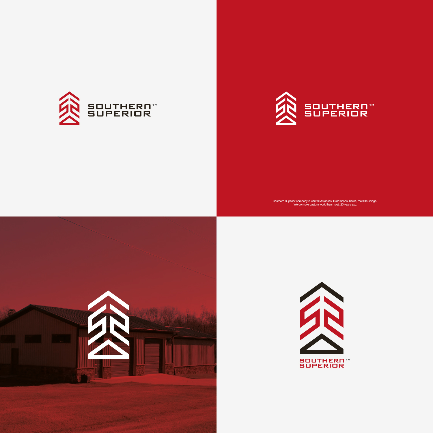 Logo-Design von Azus für Southern Superior Construction  | Design #10587085