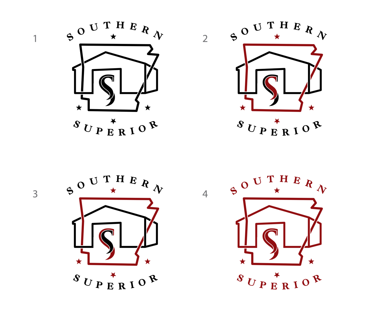 Logo Design by eagle for Southern Superior Construction  | Design #10689940
