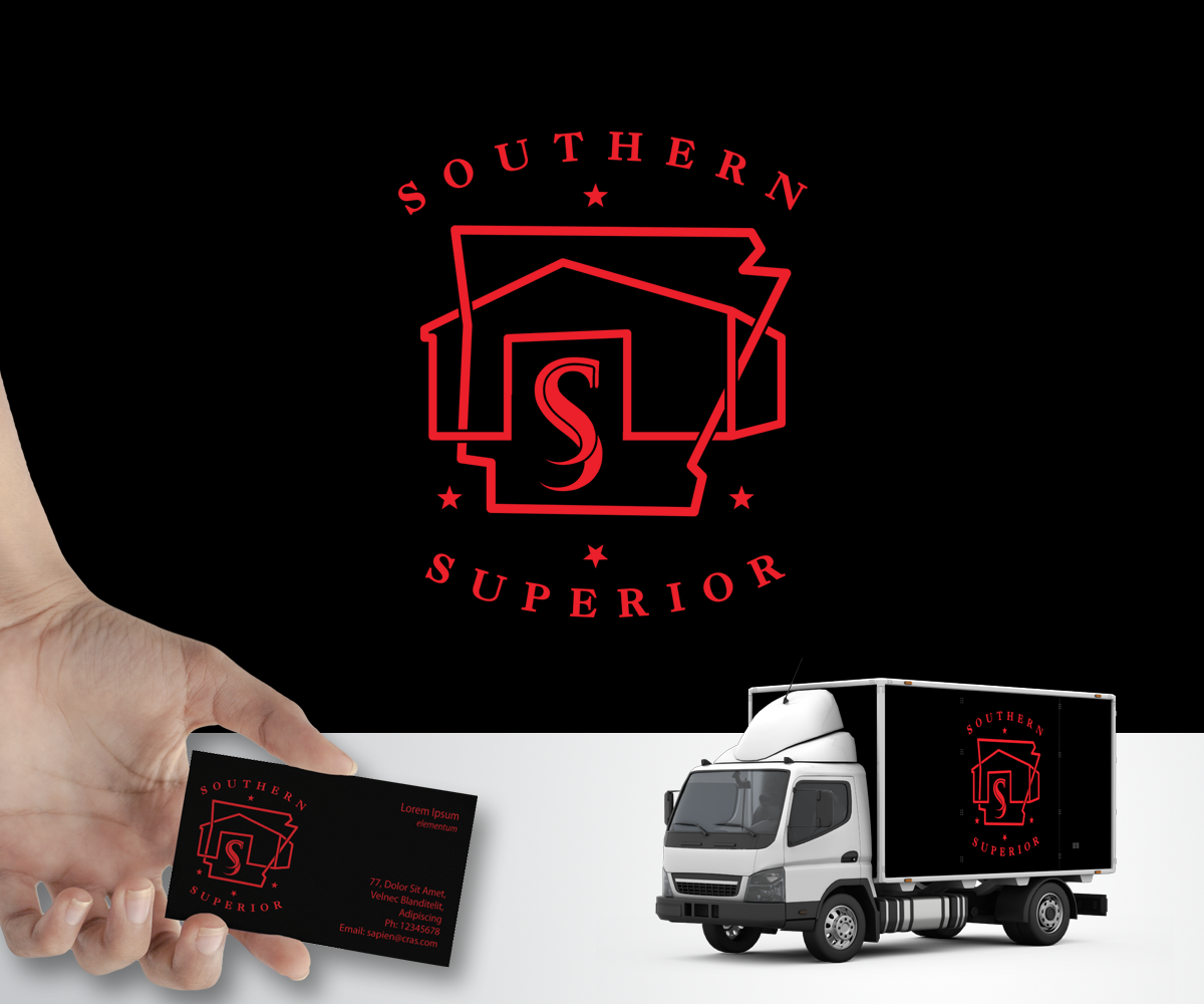 Diseño de Logo por eagle para Southern Superior Construction  | Diseño #10704382
