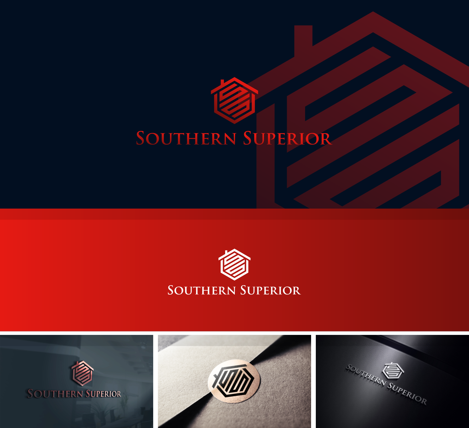 Logo-Design von Artism Design für Southern Superior Construction  | Design #10583321