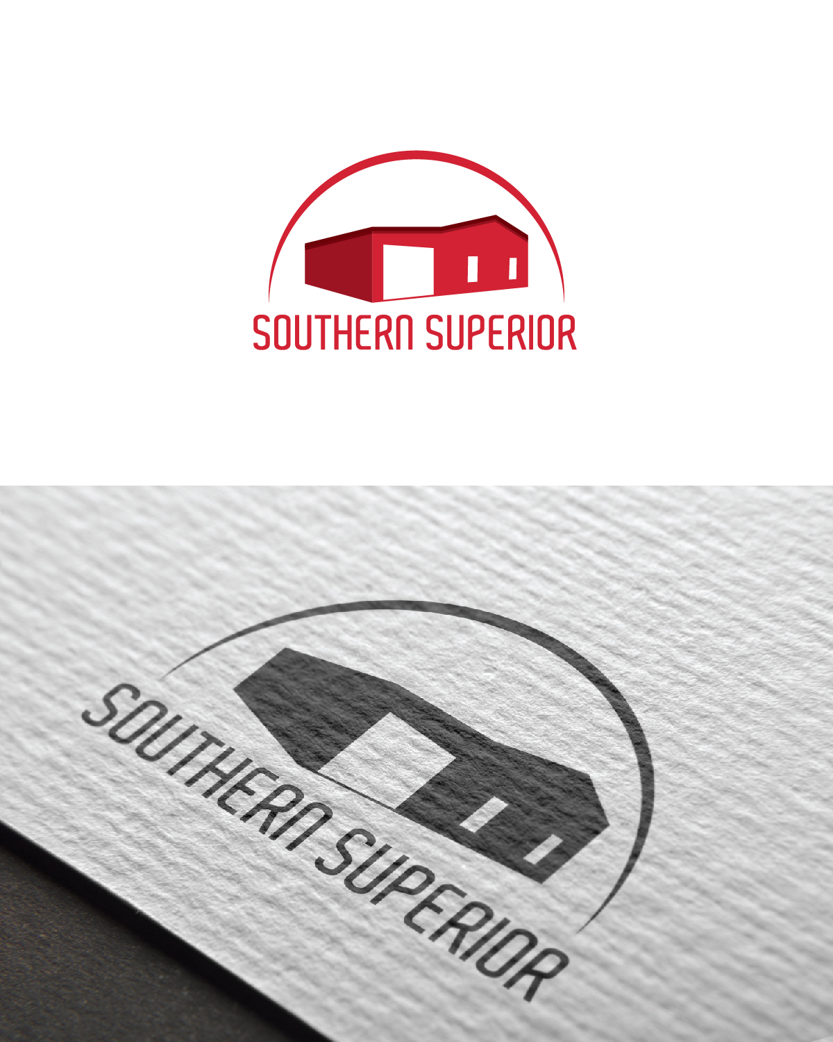 Logo-Design von Black Arrow für Southern Superior Construction  | Design #10604442