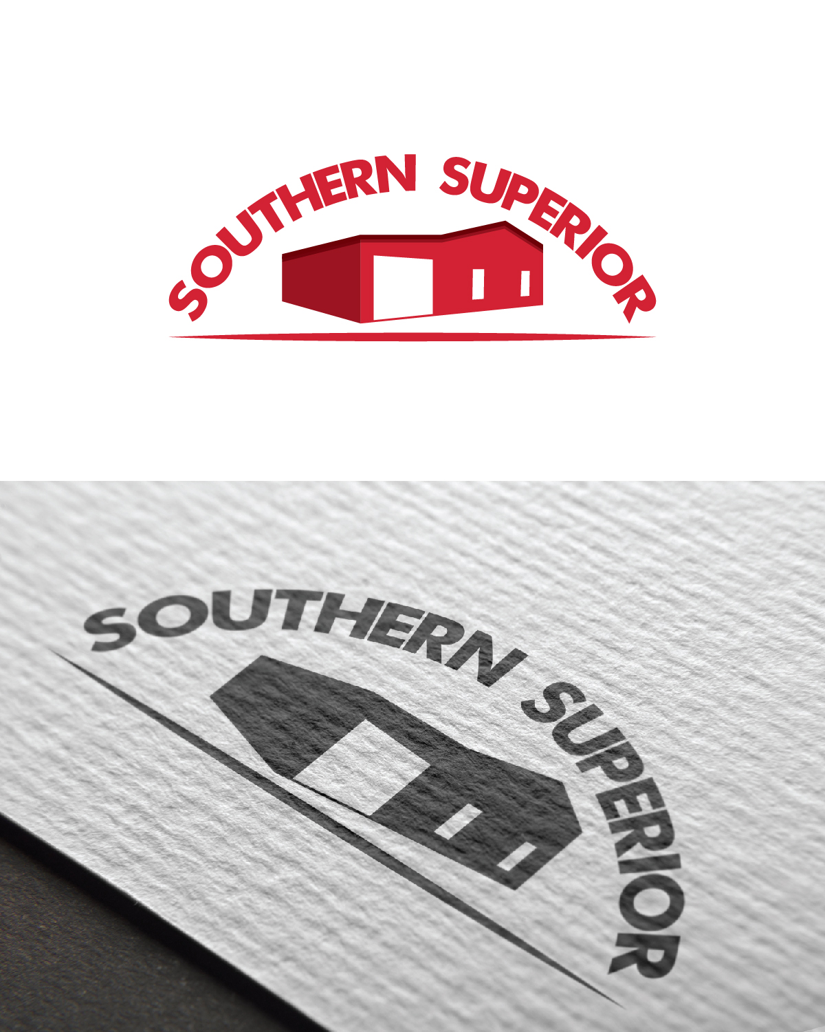 Logo Design by Black Arrow for Southern Superior Construction  | Design #10604479
