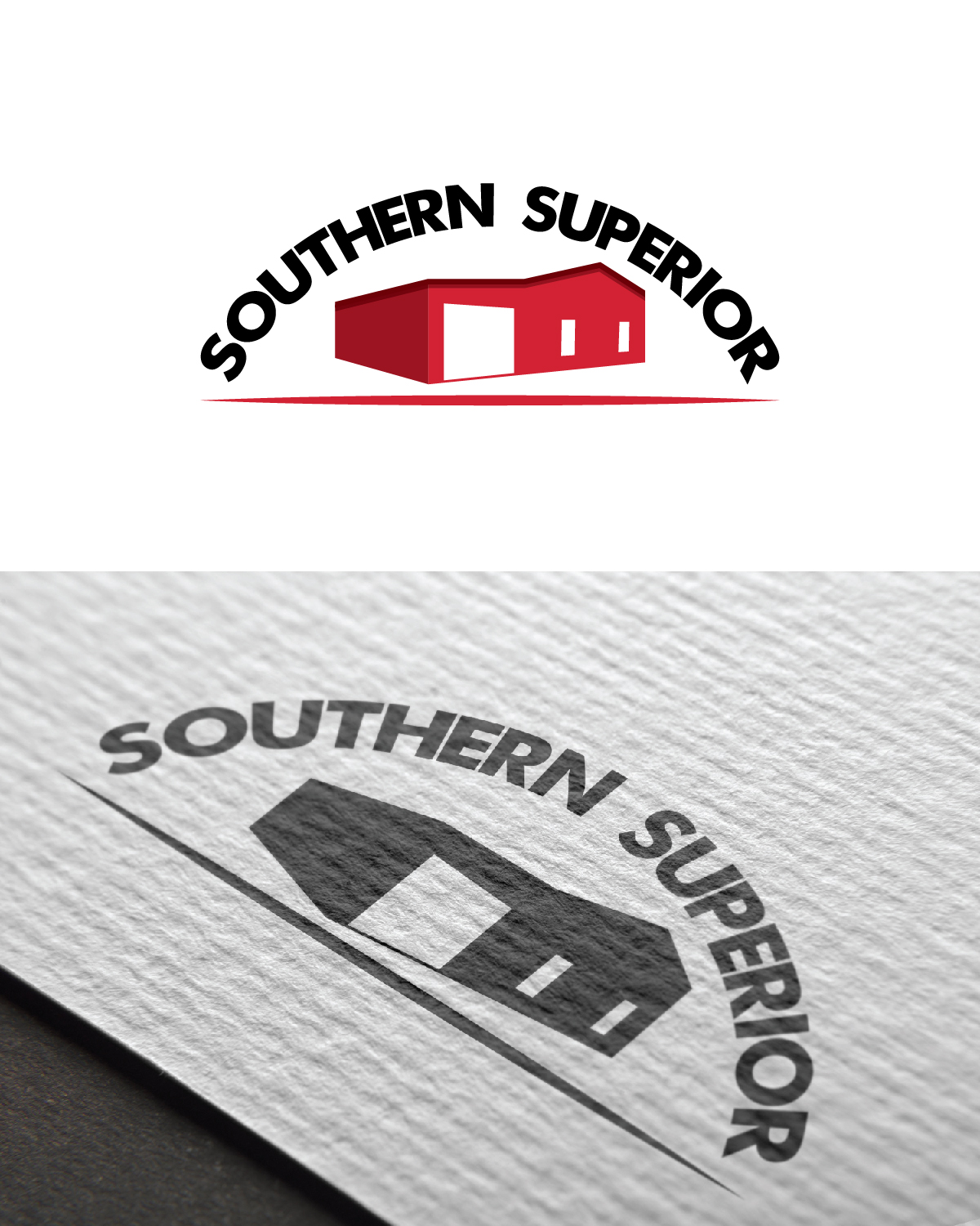 Diseño de Logo por Black Arrow para Southern Superior Construction  | Diseño #10612610