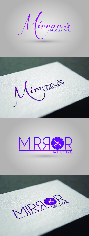 Logo Design by Marco Rubio for mirror hair lounge | Design #10605221