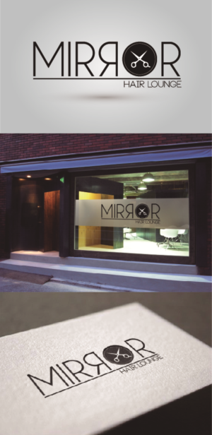 Logo Design by Marco Rubio for mirror hair lounge | Design: #10612159