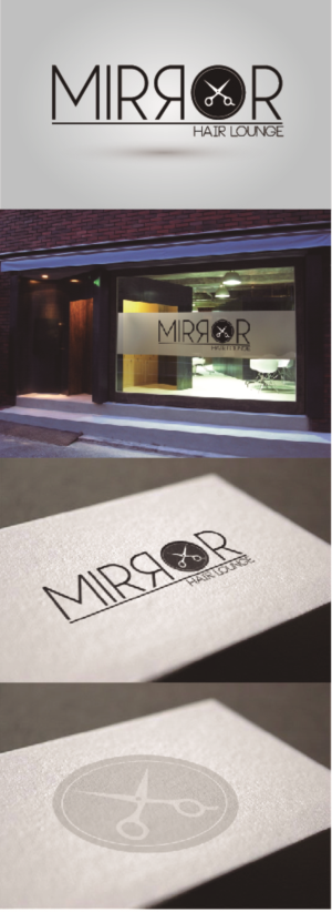 Logo Design by Marco Rubio for mirror hair lounge | Design: #10614661