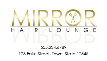 Logo Design by andreaEaton for mirror hair lounge | Design #10574358