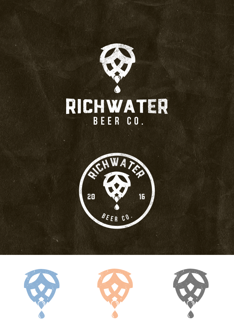 Logo Design by artofni16 for Richwater Beer Co | Design #10515795