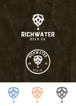 Logo Design by artofni16 for Richwater Beer Co | Design: #10515795