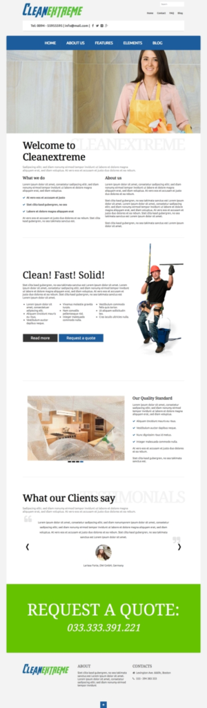 Web-Design von cCopilot für Twinkle Cleaning Services, LLC | Design: #10574226