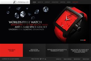 Web Design by Latest Design Ideas for Zanis & Co | Design: #2220641