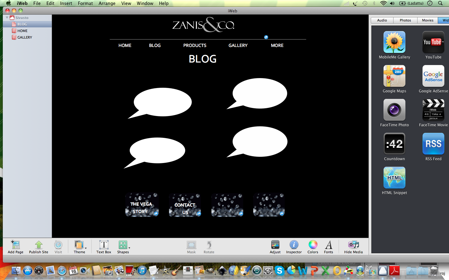 Web Design by Nicholas Vichencho for Zanis & Co | Design #2229692