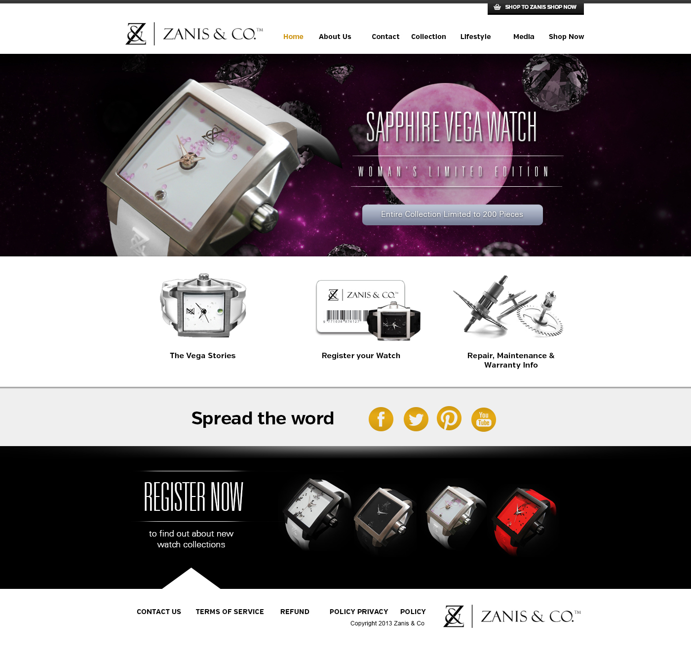 Web Design by weathered83 for Zanis & Co | Design #2220287