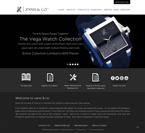 Web Design by pb for Zanis & Co | Design: #2212077