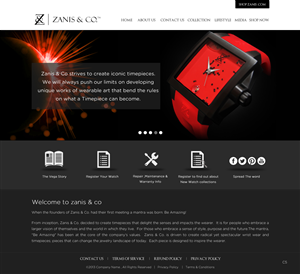 Web Design by pb for Zanis & Co | Design: #2212082