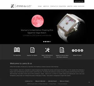 Web Design by pb for Zanis & Co | Design: #2212084