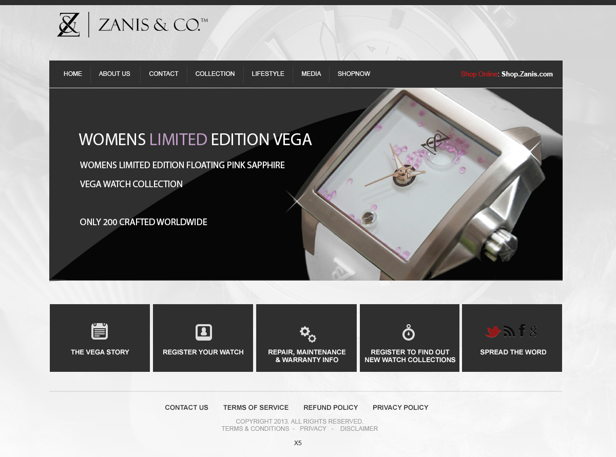 Web Design by pb for Zanis & Co | Design #2212087