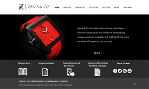 Web Design by pb for Zanis & Co | Design: #2215681