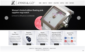 Web Design by pb for Zanis & Co | Design: #2215707