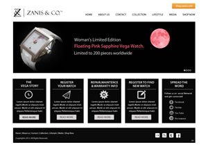 Web Design by pb for Zanis & Co | Design: #2223215