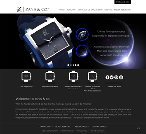Web Design by pb for Zanis & Co | Design: #2230379