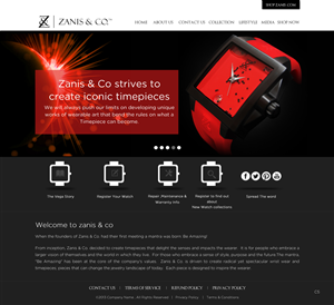 Web Design by pb for Zanis & Co | Design: #2230380