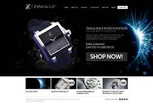 Design a New Site for a very cool Watch | Web Design by TechWise