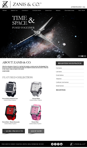 Web Design by jeckx2 for Zanis & Co | Design: #2342437