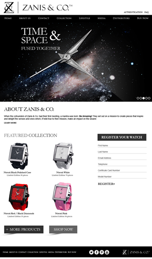 Web Design by jeckx2 for Zanis & Co | Design: #2342458