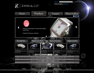Web Design by Asad Ali for Zanis & Co | Design: #2225465