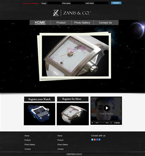Web Design by Asad Ali for Zanis & Co | Design: #2234573