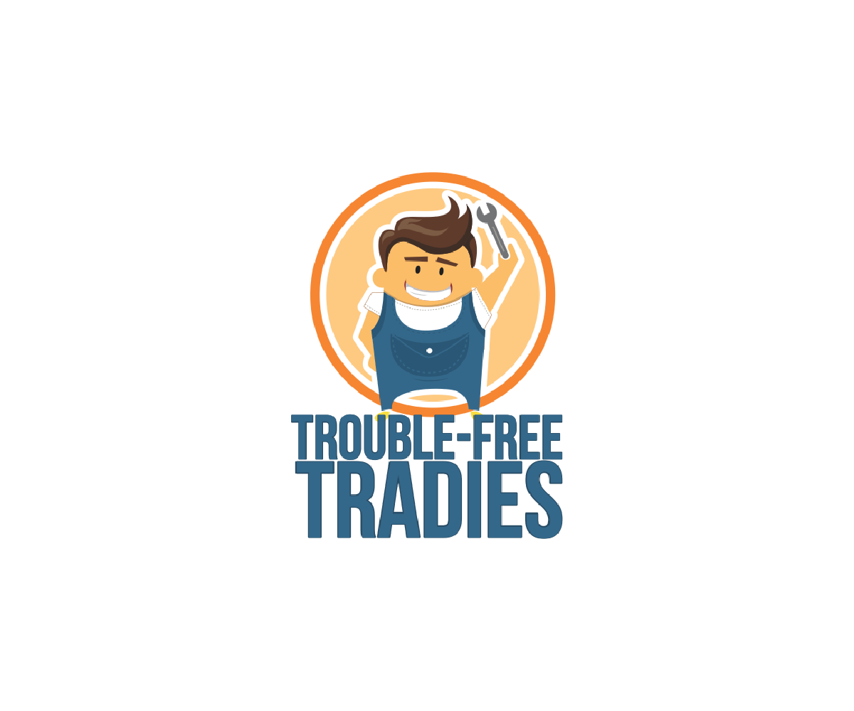 Logo Design by iamjus1 for Trouble-Free Tradies | Design #10772828
