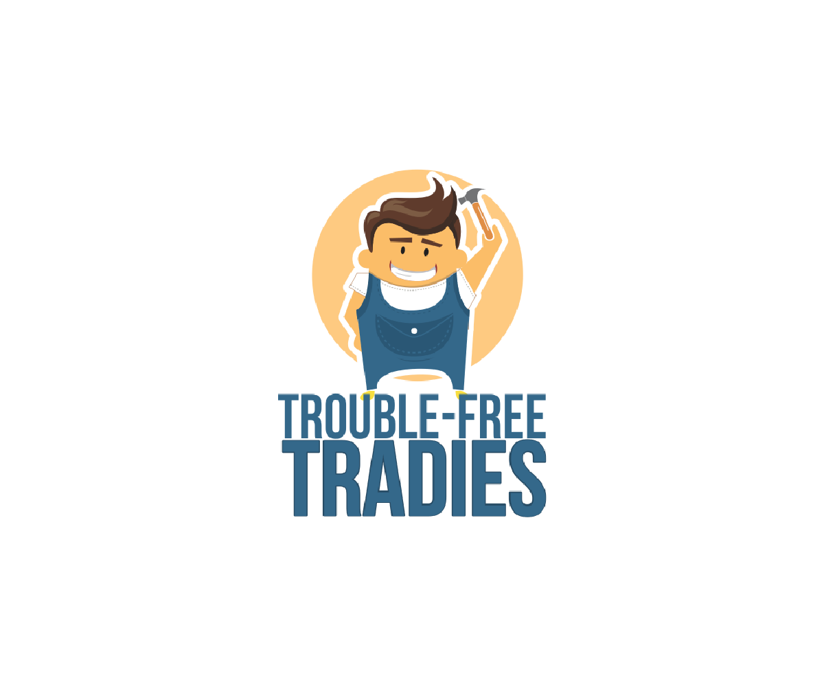 Logo Design by iamjus1 for Trouble-Free Tradies | Design #10795539