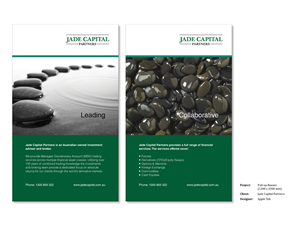 Graphic Design by SP Designwork for Jade Capital Partners | Design: #2220238