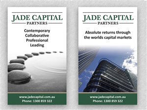 Graphic Design by Alaya for Jade Capital Partners | Design: #2245934