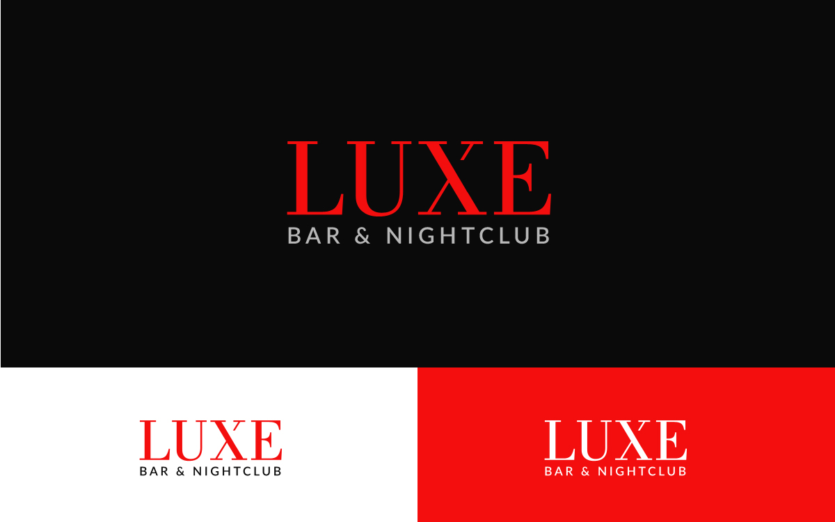 Logo Design by Triple22A for Luxe Bar & Nightclub | Design #10618975