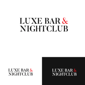 Logo Design by Sathyakumar.G for Luxe Bar & Nightclub | Design: #10546347