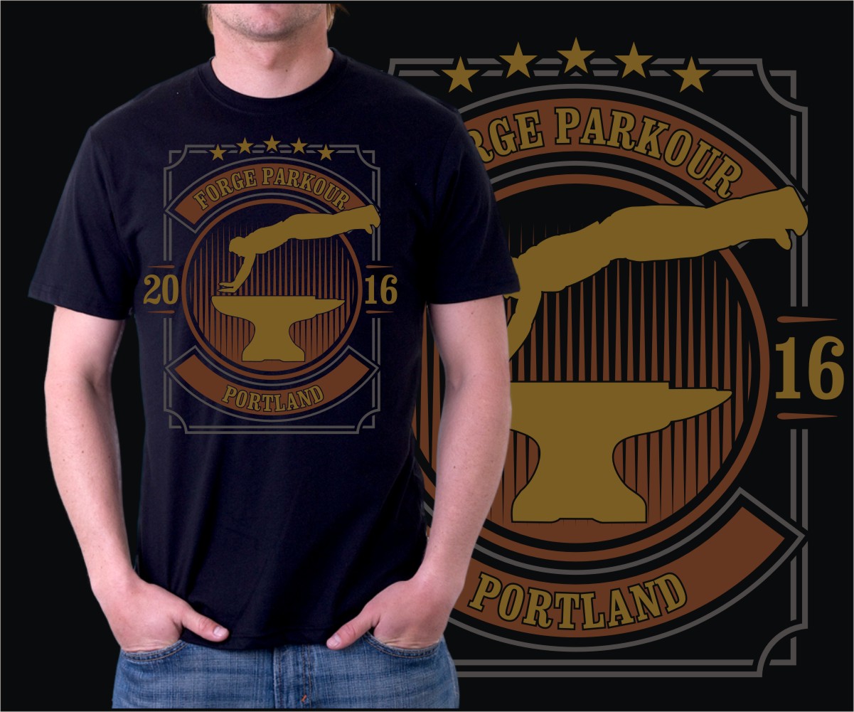 T-shirt Design by Rox Art Design for Forge Parkour | Design #10531680