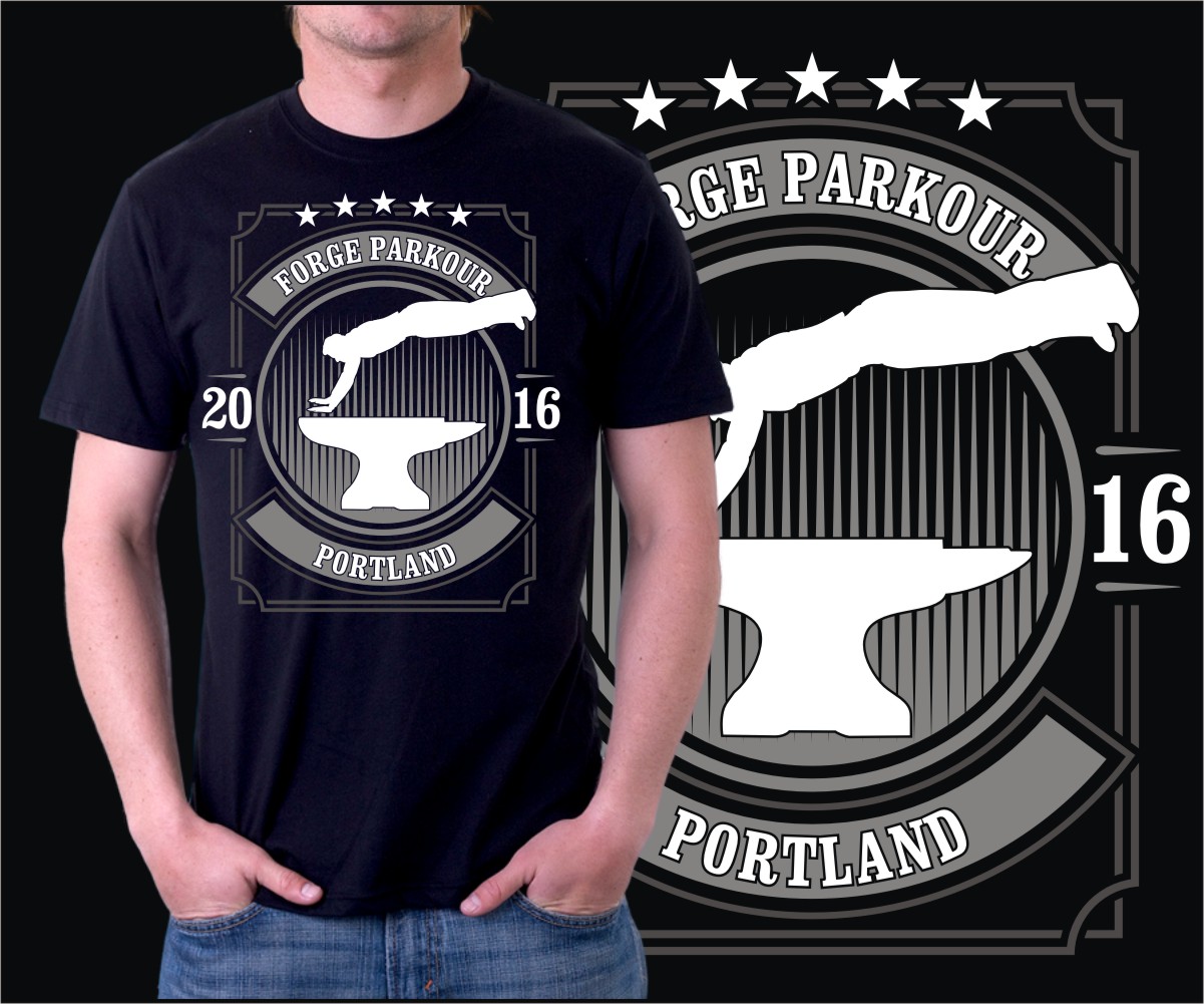 T-shirt Design by Rox Art Design for Forge Parkour | Design #10531681