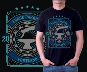 T-shirt Design by Rox Art Design for Forge Parkour | Design: #10540000